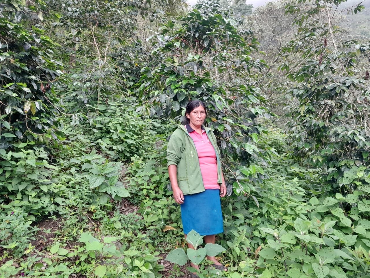 Isavel on her farm