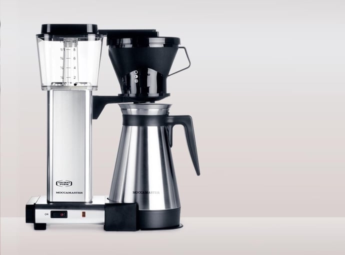 Image of someone making Moccamaster
