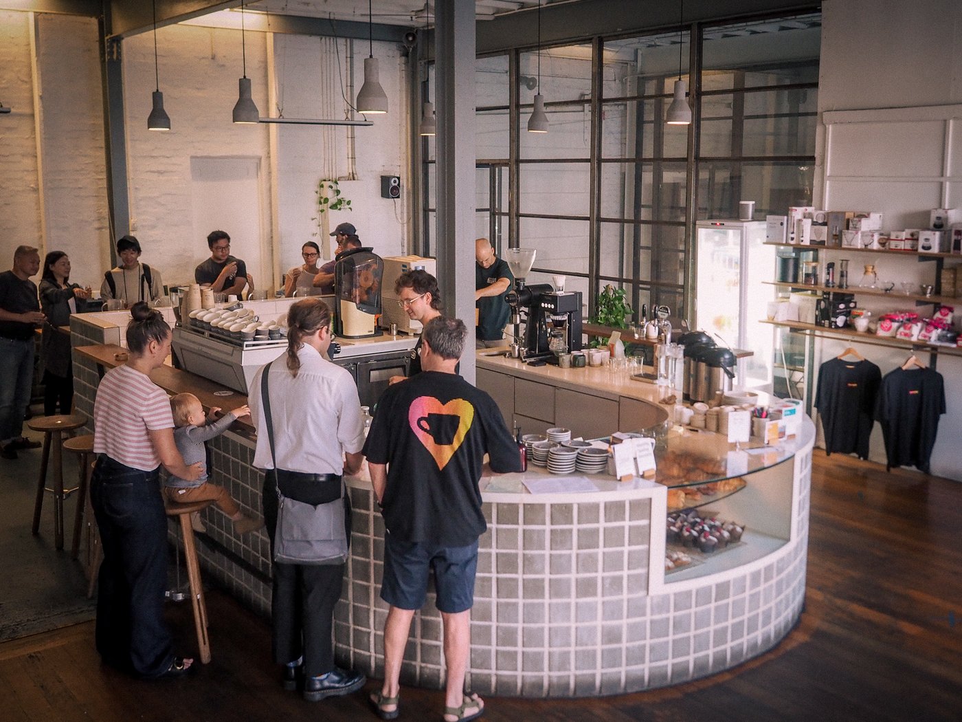A coffee tasting event at Sample Coffee St Peters