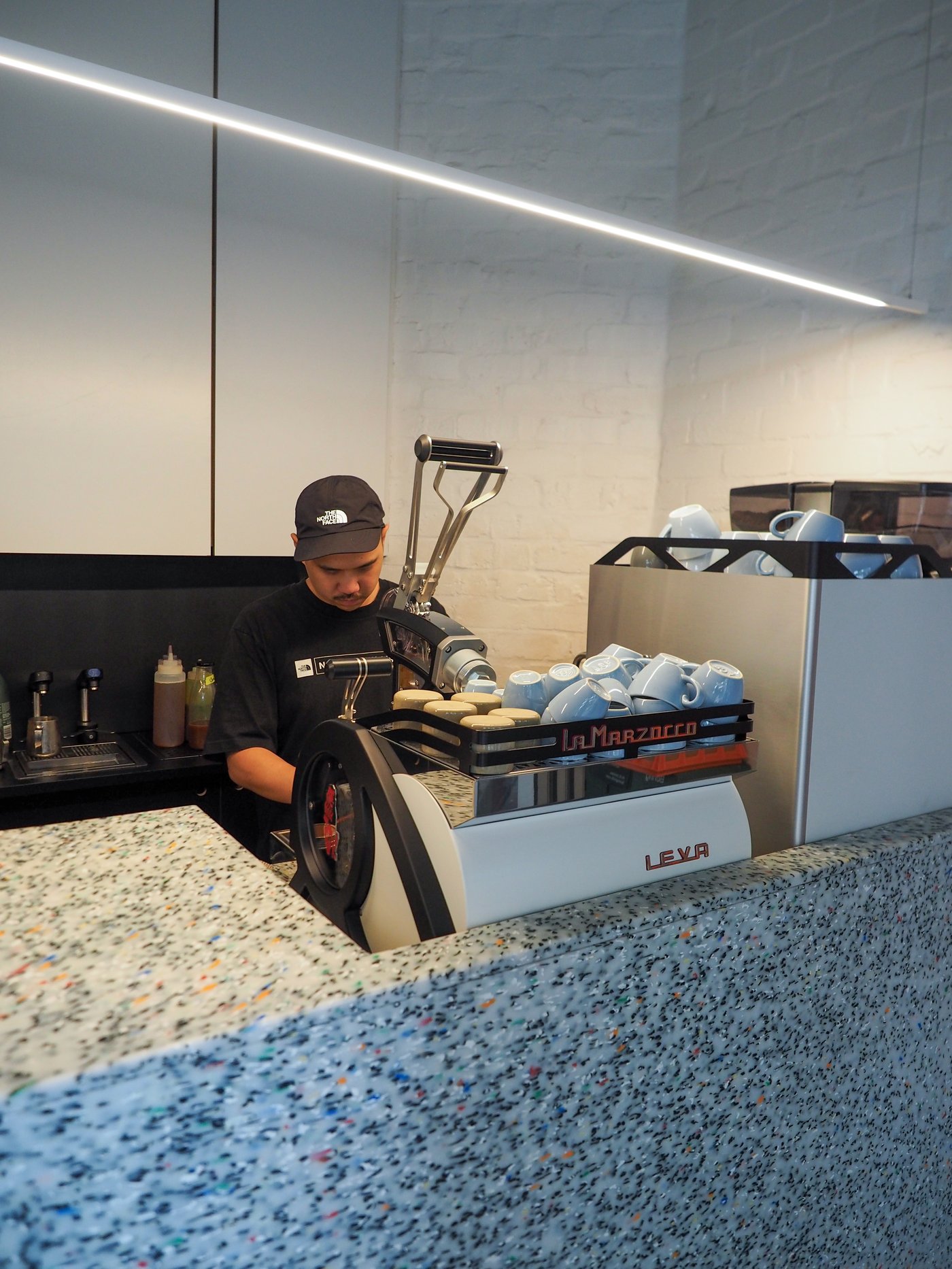 Our coffee machines in Surry Hills as of 2026, Everys and Leva