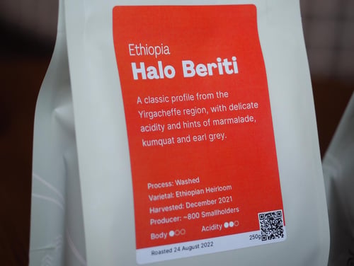 Redesigning our bean bag labels for clarity and expression