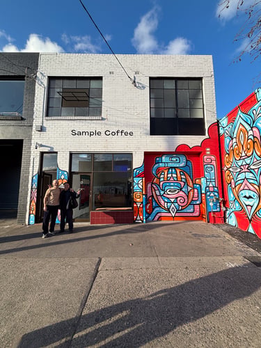 We’ve just opened Sample Coffee Marrickville