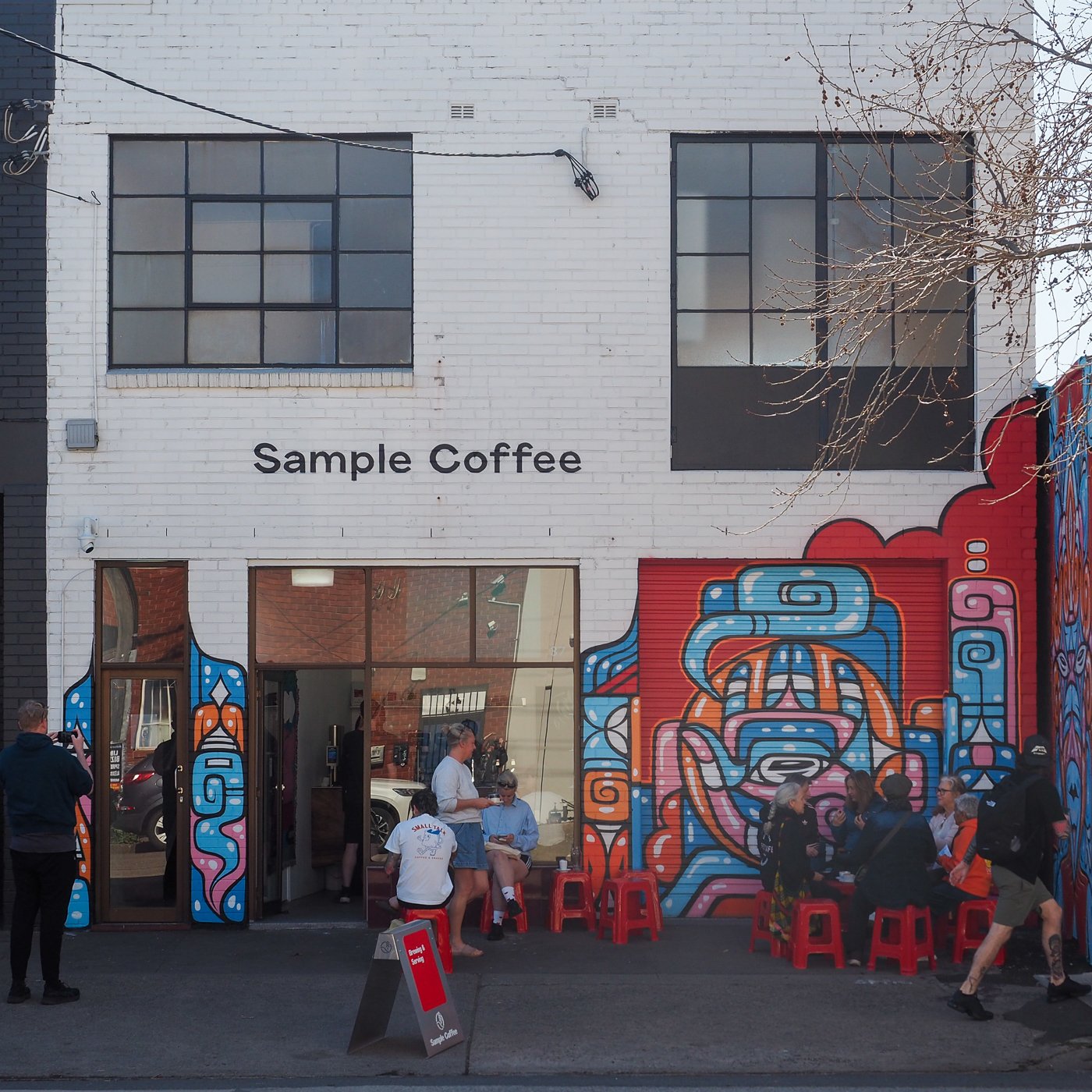 An outdoor shot of our Marrickville shop facade.