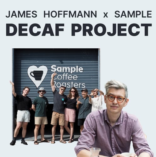 James Hoffmann's Decaf Project x Sample Coffee