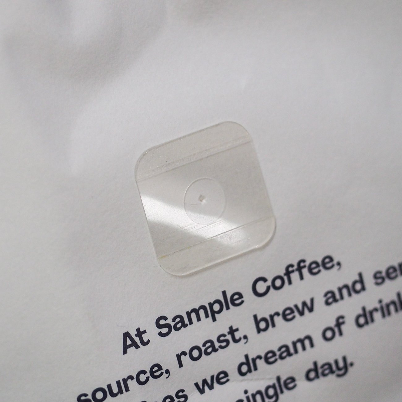 Coffee beans degassing valve
