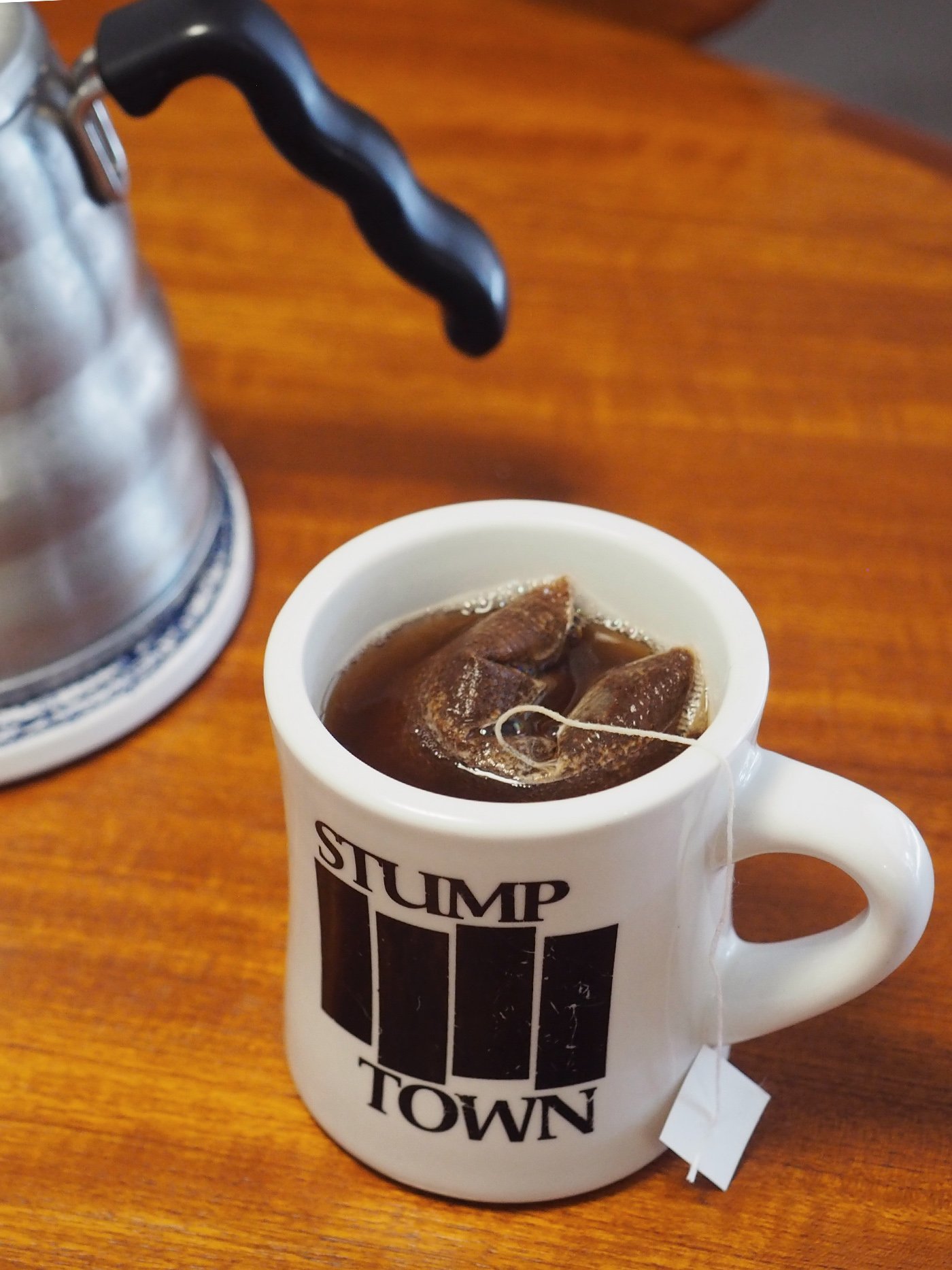Brewing a steeped bag at home