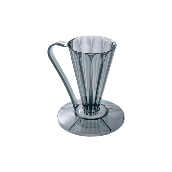 Photo of Cafec Flower Dripper (black Tritan™) – DEEP 27