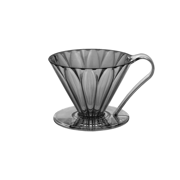 Photo of Cafec Flower Dripper (black Tritan™) – 2 cup 