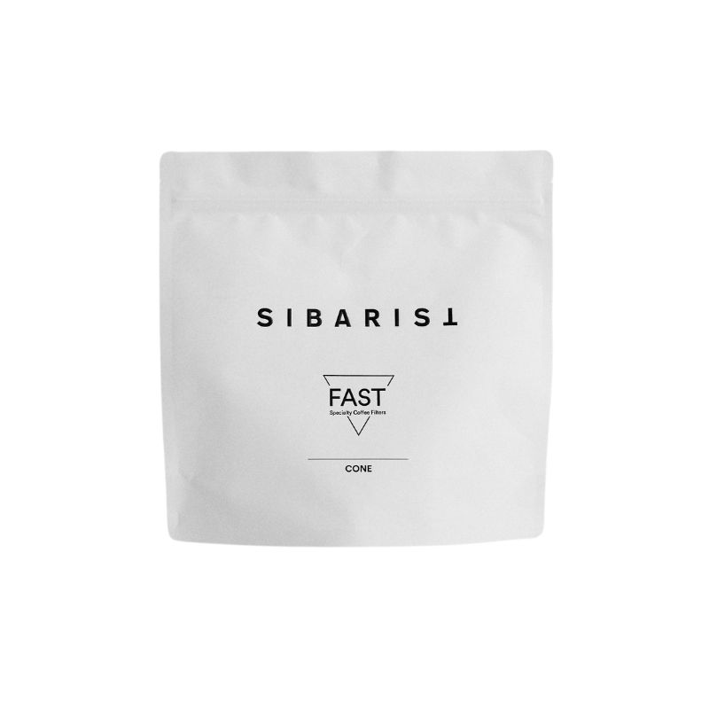 A pack of Sibarist filters, front.