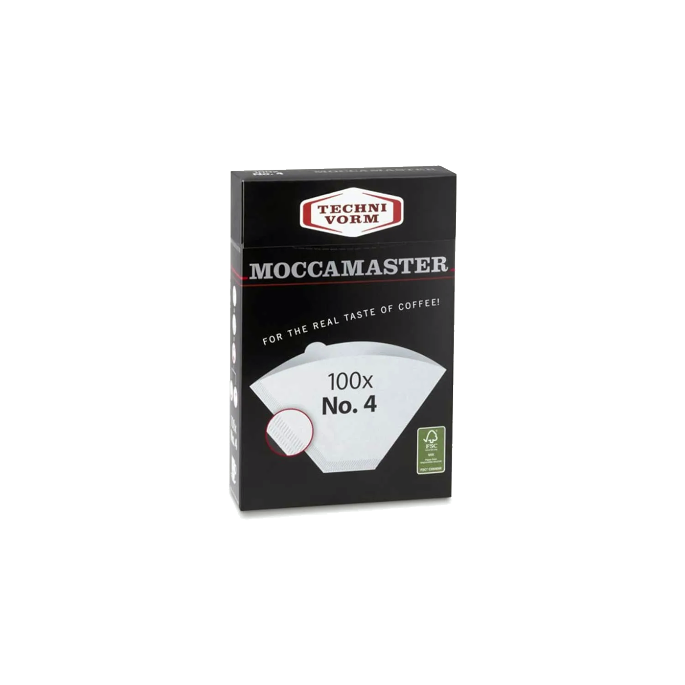 Photo of Moccamaster paper filters no. 4 (100 pack)