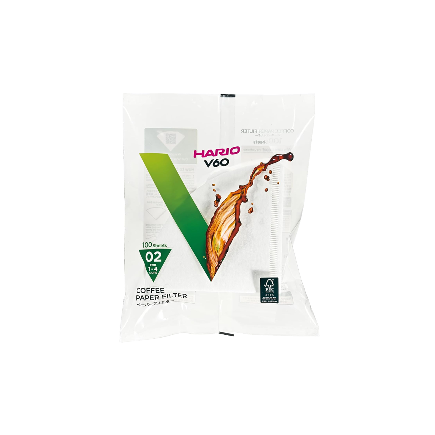 Photo of Hario V60 02 paper filters (100 pack)