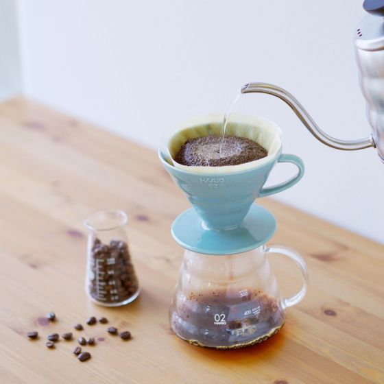 Photo of Hario V60 02 server – 600ml (glass, wavy wall)