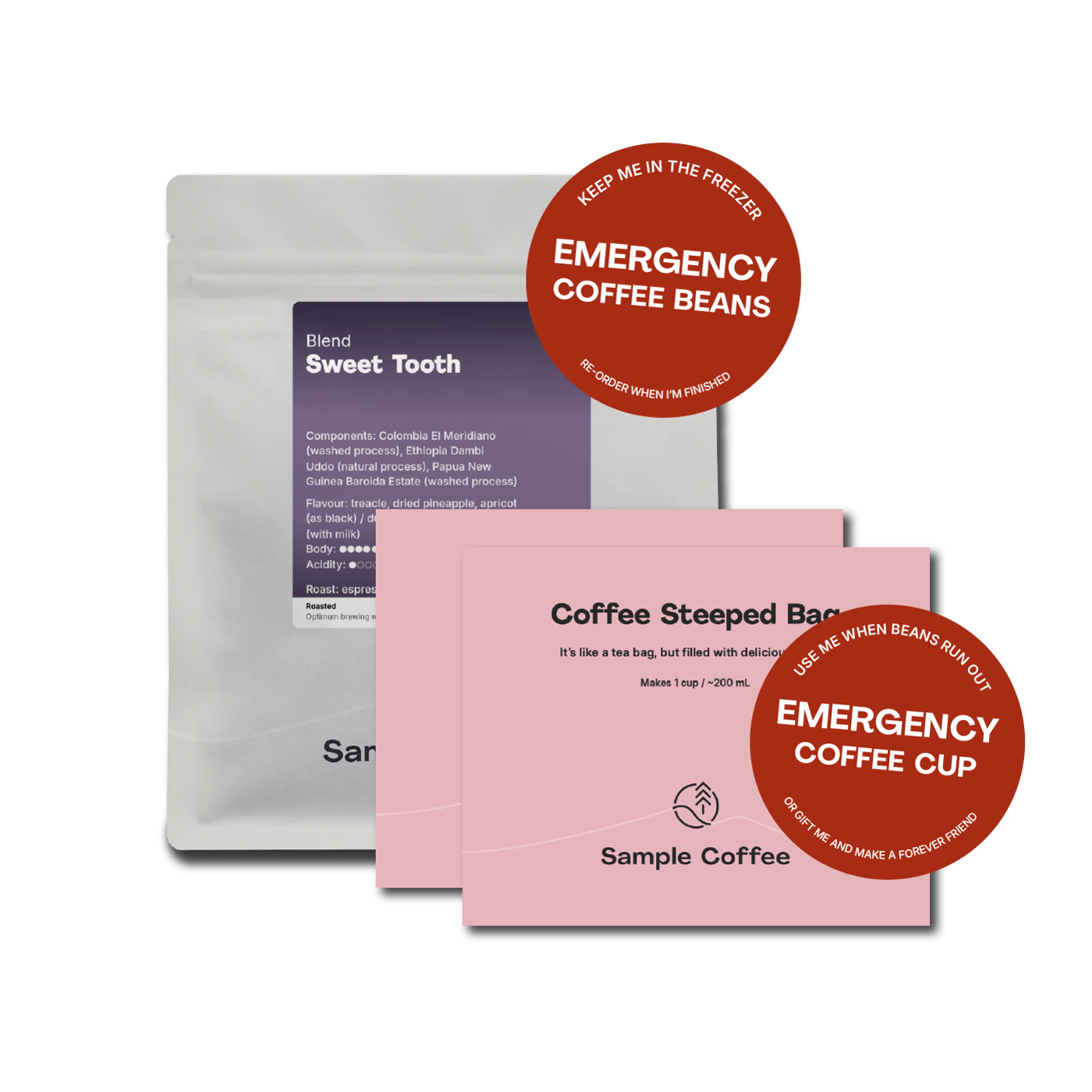 Photo of Emergency coffee pack – espresso blend